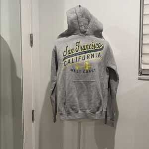 Grey San Francisco hoodie small